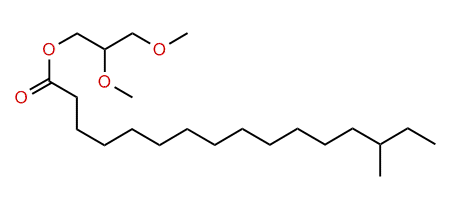 2,3-Dimethoxypropyl 14-methylhexadecanoate